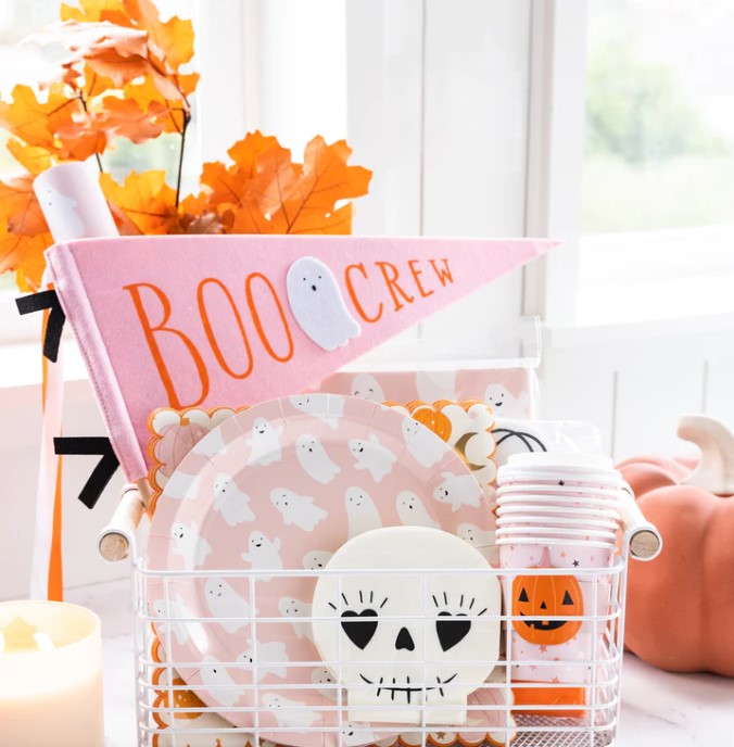 Boo Crew Felt Pennant