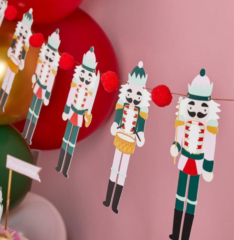 The Nutcracker Pom Pom Garland