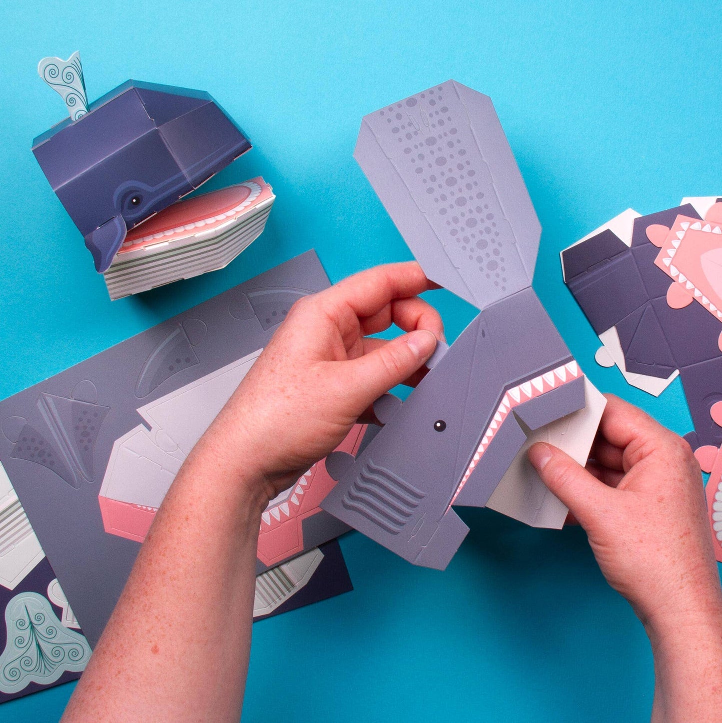 Create Your Own Ocean Puppets