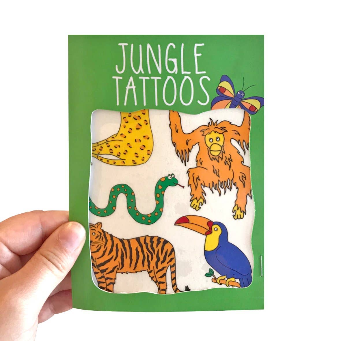 Jungle Animal Transfer Tattoos
