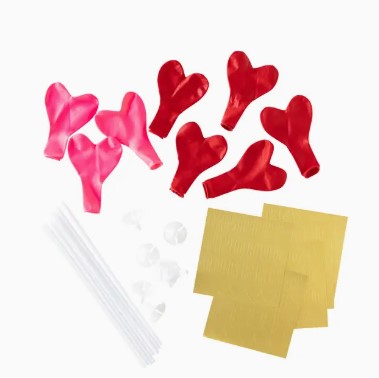 Valentine Heart Balloon Set