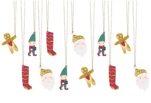 Christmas Character Gift tags