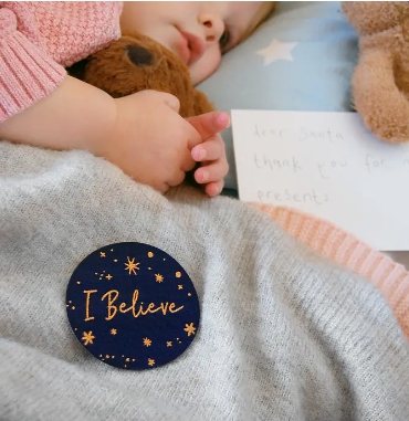 I Believe Iron On Woven Fabric Patch