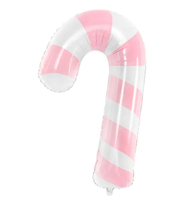 Candy Cane Pink Foil Balloon