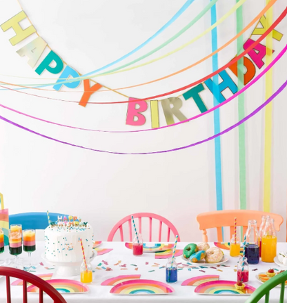 Rainbow Decoration Party In a Box