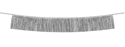 Silver Fringe Garland