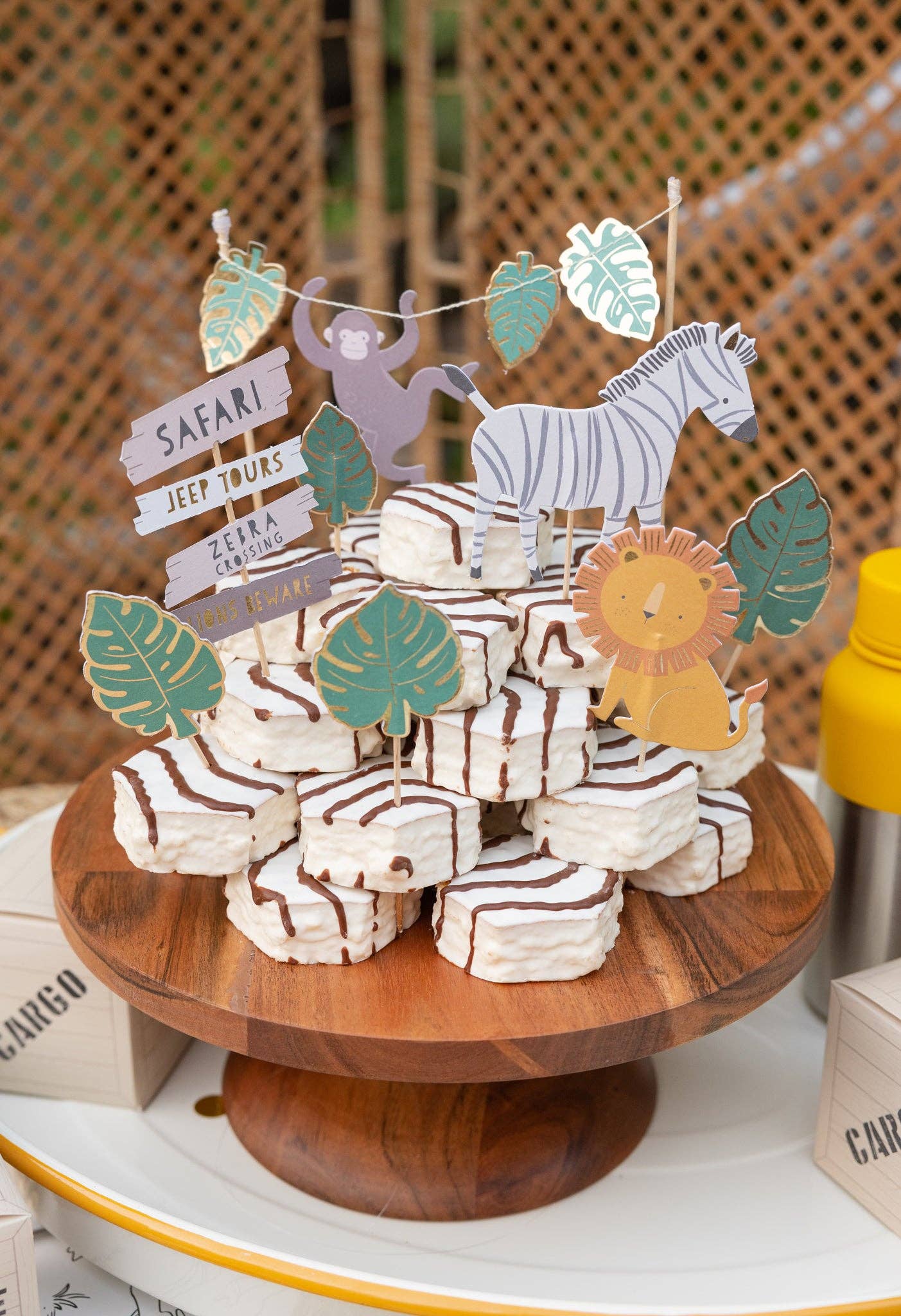 Safari Cake Topper Set