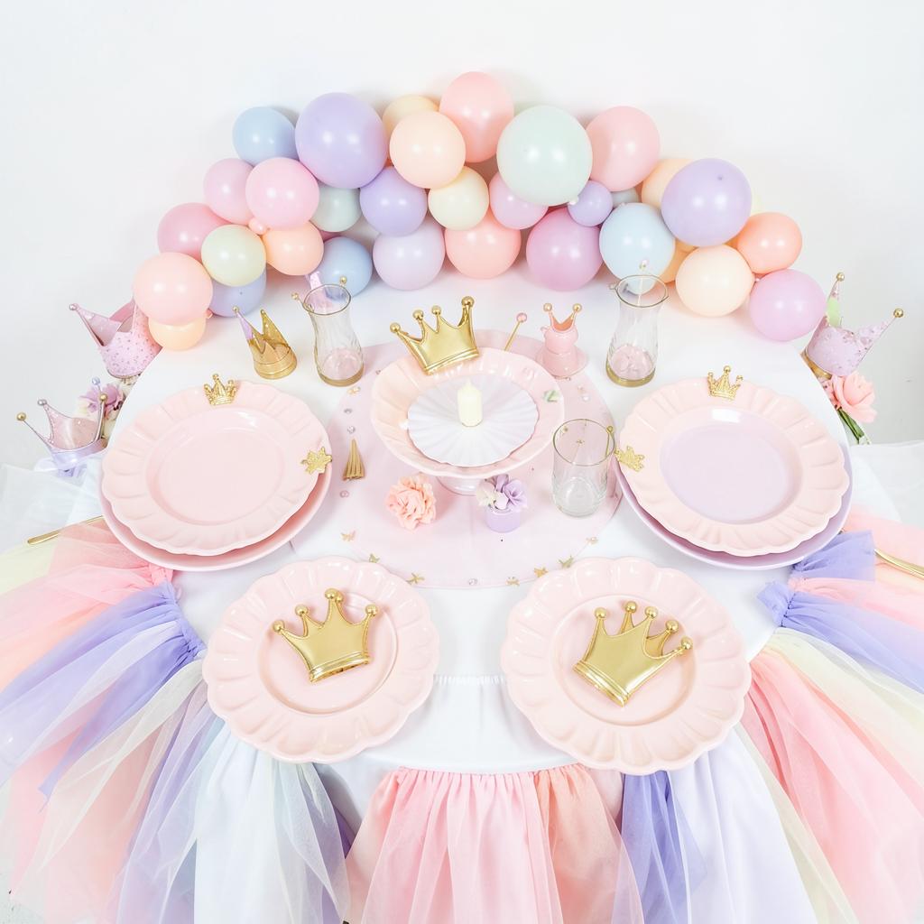 Princess and fairy party in a box contents
