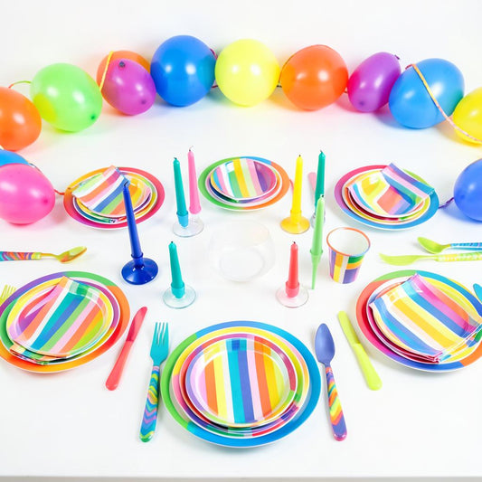 Rainbow brights party in a box contents