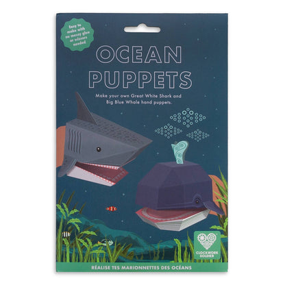 Create Your Own Ocean Puppets