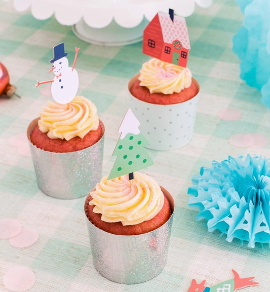 Snow Day Cupcake Decorating Set