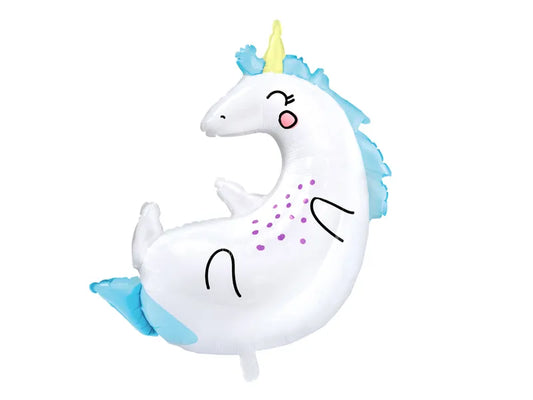 Unicorn Shaped Foil Balloon (Helium & Air Filled)